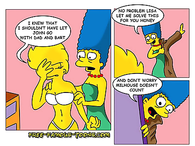 Lisa Simpson lesbijki fantasy..