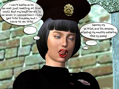 policewoman interracial orgy
