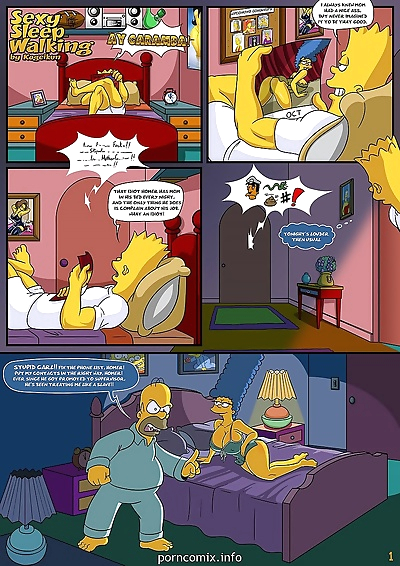 Simpsons- Sexy Sleep Walking..